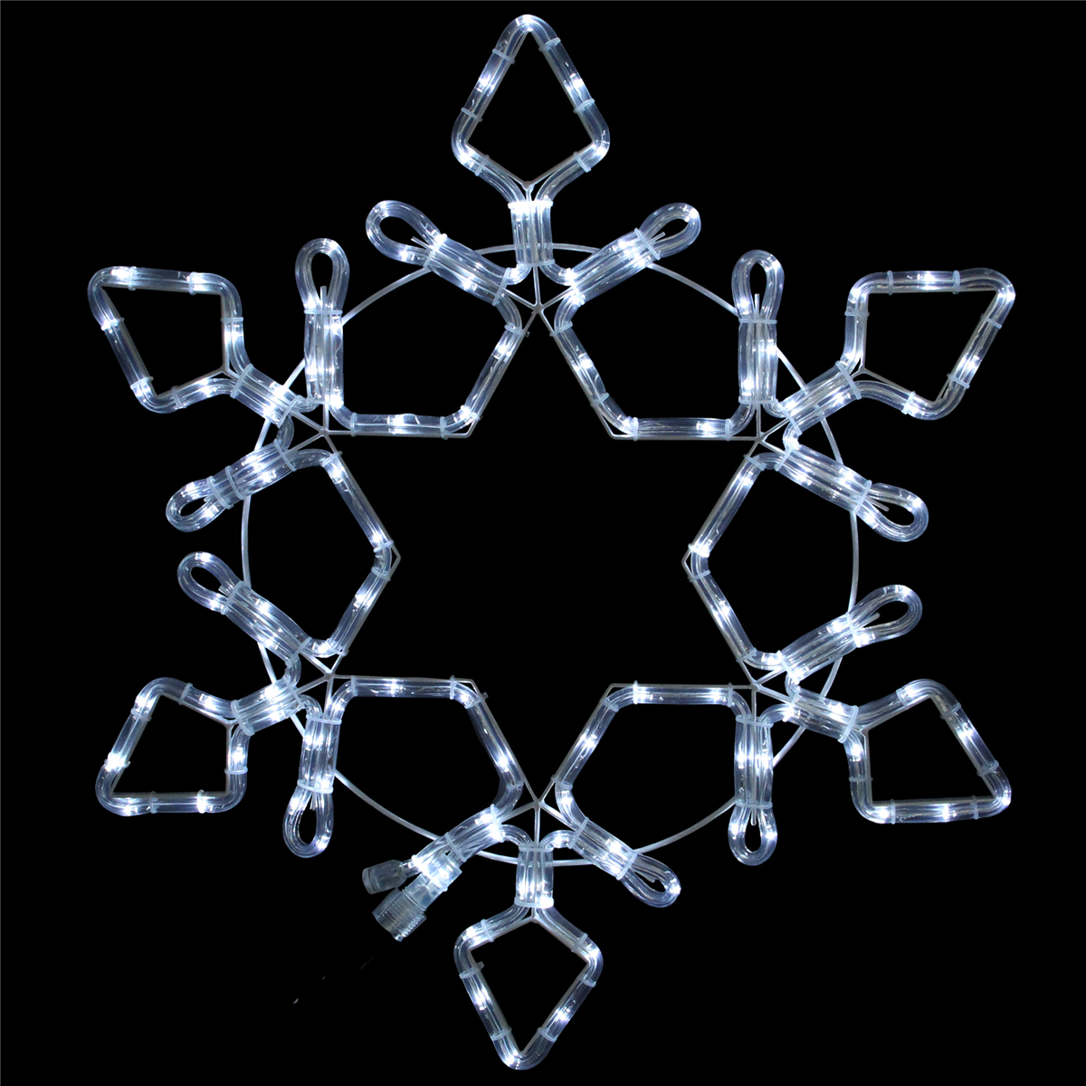 Northlight LED Rope Light Snowflake Christmas Decoration