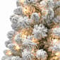 Puleo International 4ft. Pre-Lit Flocked Christmas Tree - image 4