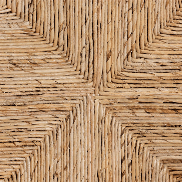 bali & pari Fika Dining Chair with Woven Seagrass Seat