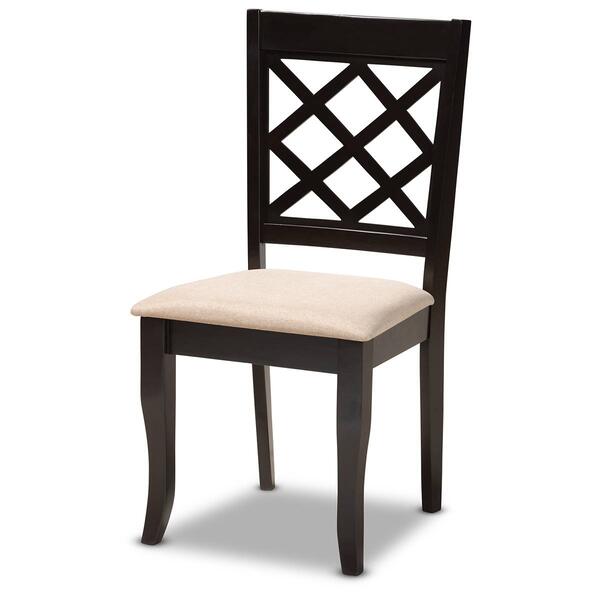 Baxton Studio Verner Wooden Dining Chair - Set of 2