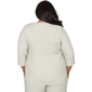 Plus Size Alfred Dunner Vintage Charm Asymmetrical Hem Blouse - image 2