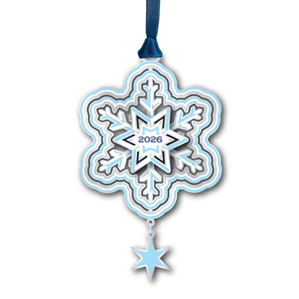 Beacon Design 2026 Snowflake Ornament - image 