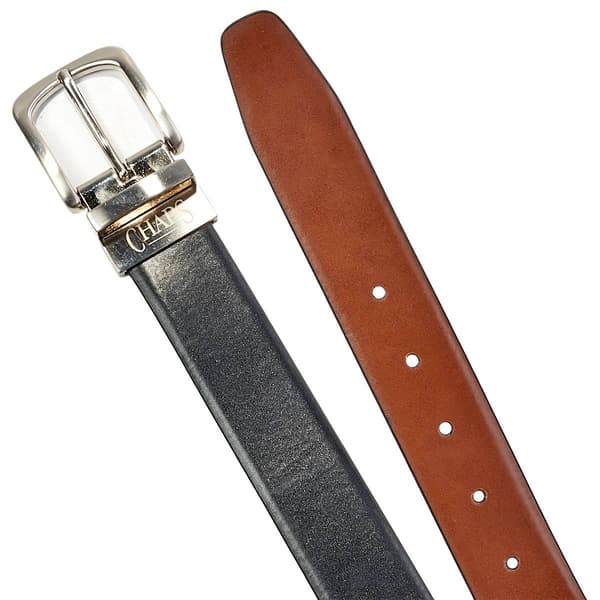 Mens Chaps Nappa 35mm Reversible Dress Belt - image 