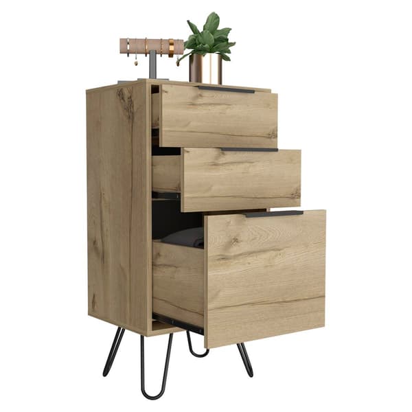 FM FURNITURE London Light Oak Dresser