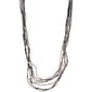 Ashley Cooper(tm) Layered Black Cord Necklace with Gold Bead Accents - image 1