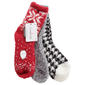 Womens Cuddl Duds(R) 3Pk Snowflake Cozies - image 1