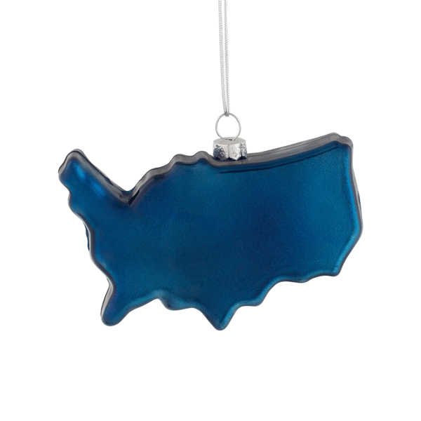 Northlight Americana USA Glass Christmas Ornament