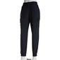 Juniors Pink Rose Woven Cargo Pocket Joggers - image 3