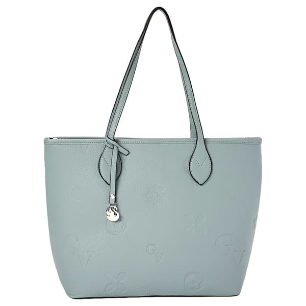 Gloria Vanderbilt Embossed Logo Carry All Tote - image 