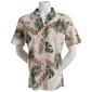 Womens Erika Hayden Bachata Palm Short Sleeve Top-Neutral - image 1