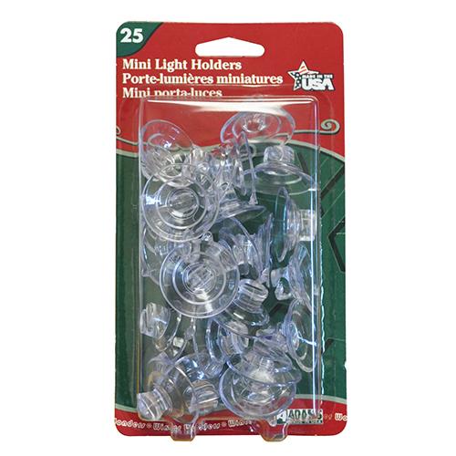 Pack of 25 Mini Self-Close Light Holders - image 
