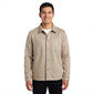 Mens London Fog Faux Suede Shirt Jacket - image 1