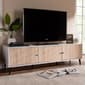 Baxton Studio Bastien 6 Shelf TV Stand - image 1