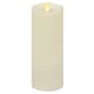 Melted Matte Moving Flame Pillar Candle - image 1