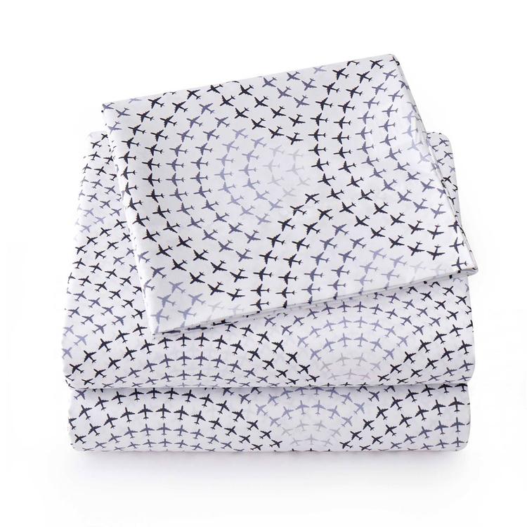 Sweet Home Collection Kids Fun & Colorful Airplanes Sheet Set