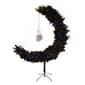 National Tree 6ft. Pre-Lit Halloween Black Moon Shape Tree - image 1
