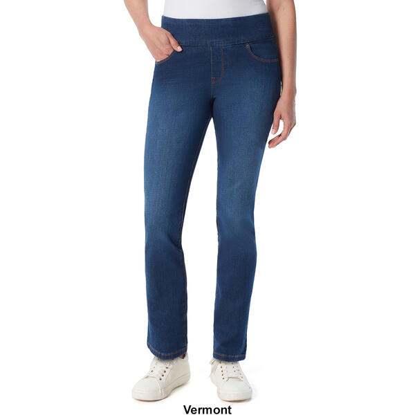 Petite Gloria Vanderbilt Amanda Pull On Jeans