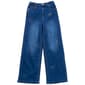 Girls &#40;7-16&#41; No Comment Wide Leg Rhinestone Bow Jeans - image 1