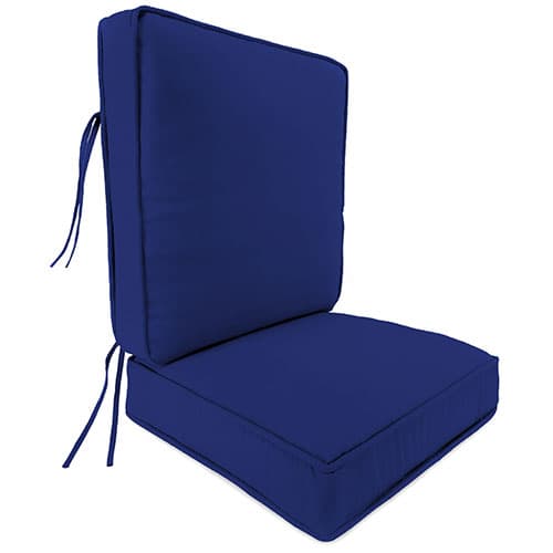 Jordan Manufacturing Deep Seat Chair Cushion-Veranda Cobalt - image 