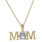 Accents by Gianni Argento Diamond Accent Mom Paw Pendant - image 1