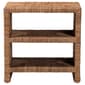 bali & pari Liza Bohemian Natural Seagrass End Table - image 2
