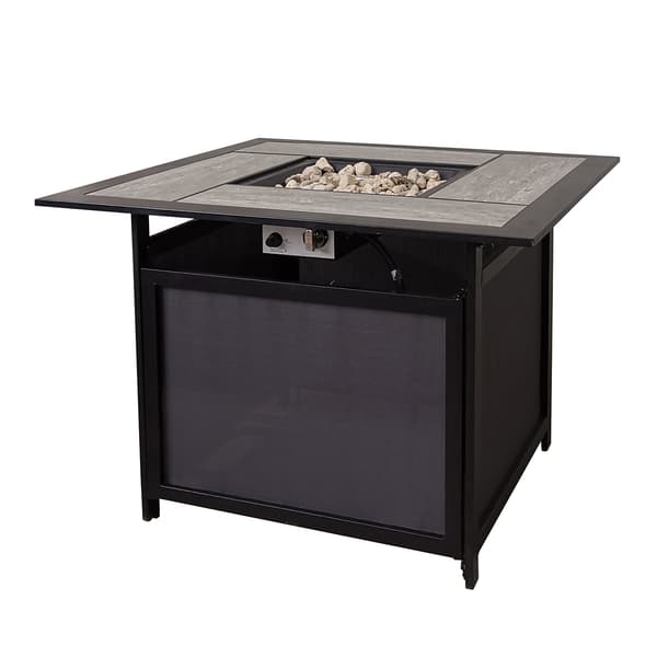 Blue Horizon Tile Top Fire Table