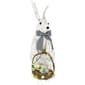Northlight Seasonal Rustic Rabbit w/ Easter Basket Figurine - image 5