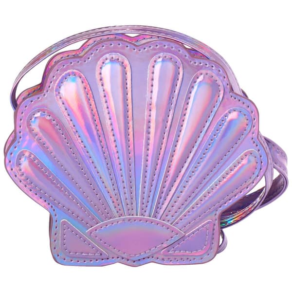 Girls Capelli&#40;R&#41; New York Iridescent Seashell Crossbody Purse