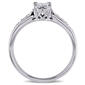 Eternal Promise&#8482; 10kt. White Gold Princess Engagement Ring - image 3