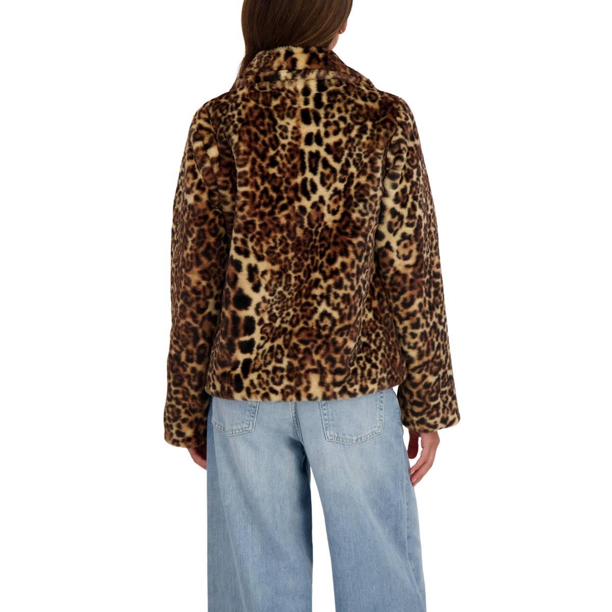 Womens Sebby Short Faux Fur Jacket