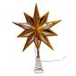 Kurt S. Adler 13.5in. Gold Star Tree Topper - image 1