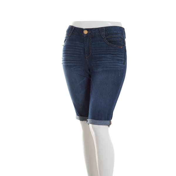 Womens Democracy Absolution&#40;R&#41; Denim Bermuda Shorts
