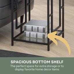 Convenience Concepts Town Square Metal End Table