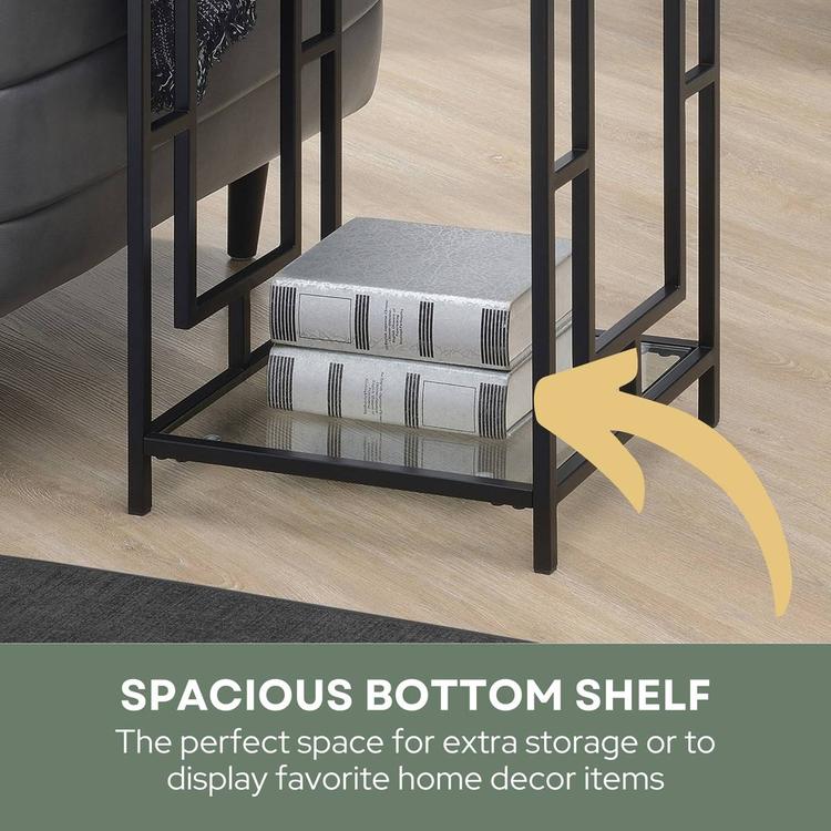 Convenience Concepts Town Square Metal End Table