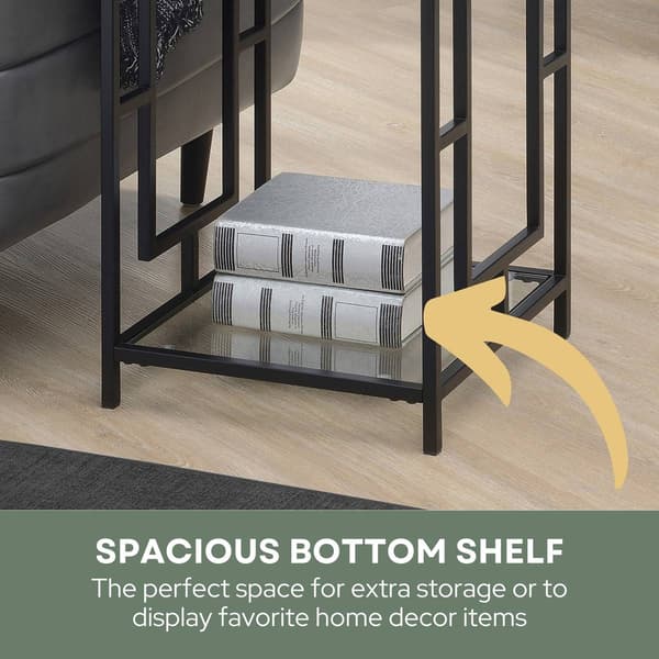 Convenience Concepts Town Square Metal End Table