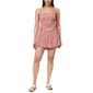 Juniors Wallflower Gauze Smock Bodice Flowy Romper - image 3