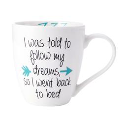 Pfaltzgraff(R) 18oz. Follow My Dreams Bed Mug