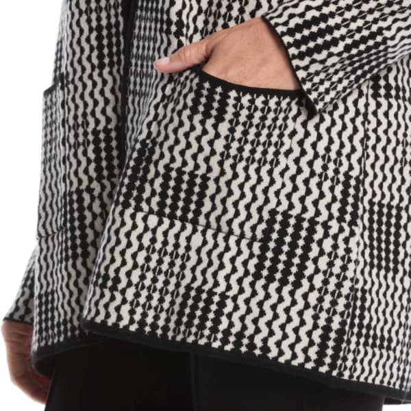 Womens Rafaella&#174; Long Sleeve Patch Pocket Cardigan