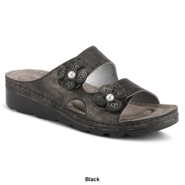 Womens Flexus® By Spring Step Pamola Slide Platform Sandals