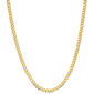 Gold Classics&#40;tm&#41; Gold over Sterling Silver Flat Curb Chain Necklace - image 1