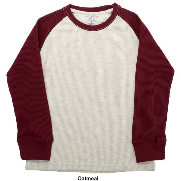 Boys (4-7) Architect® Jean Co. Raglan Thermal Long Sleeve Top