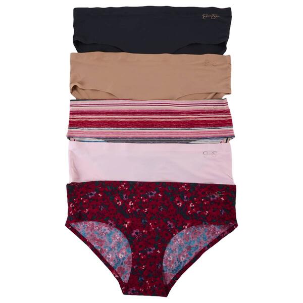Womens Jessica Simpson 5pk. Hipster Panties JS81057BV - image 
