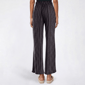 Juniors Derek Heart Yum Porkchop Pocket Palazzo Pants- Black - image 2
