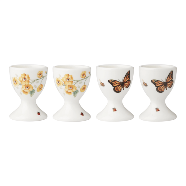 Lenox® Butterfly Meadow® Footed Egg Cups - Set Of 4 - image 