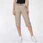 Womens da-sh Vanessa Solid Cargo Pocket Capris - image 3