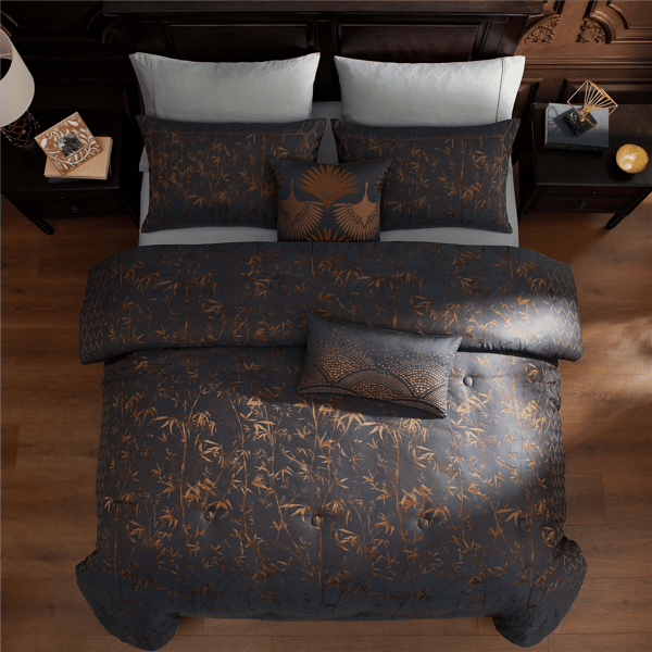 Bebejan Bamboo Tree 5pc. Comforter Set