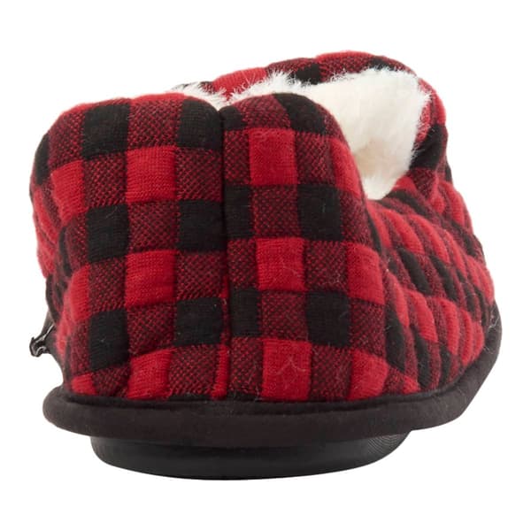Womens Capelli New York Buffalo Plaid Scuff Slippers