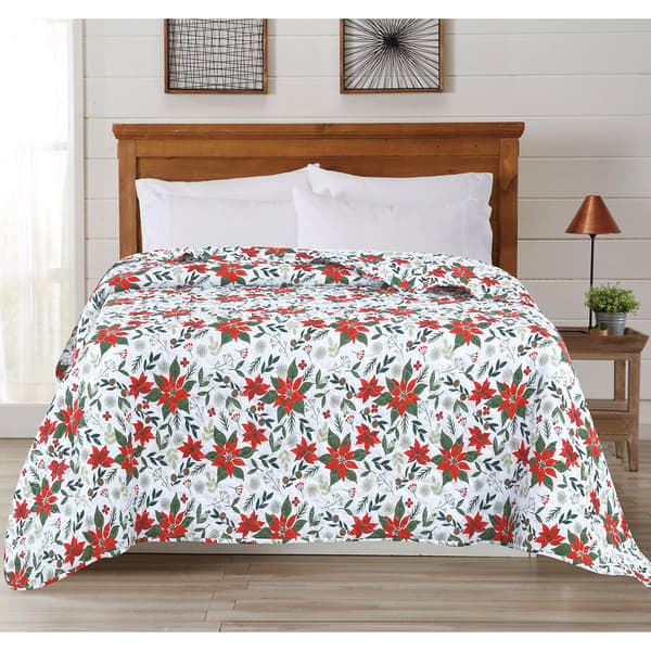 Ashley Cooper&#40;tm&#41; Poinsettia Trimmings Quilt - image 