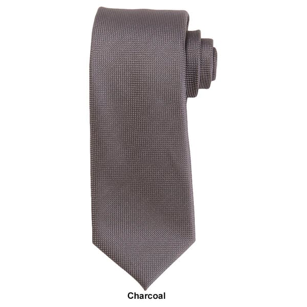 Mens Perry Ellis Oxford Solid Tie