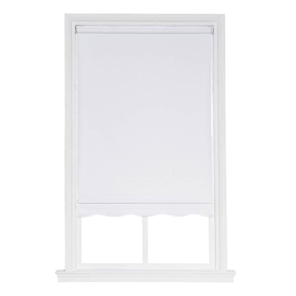 Fringed Cordless Vinyl Roller Shade - 15x64in. - 39.5x64in.